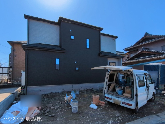 愛知県江南市赤童子町大間の新築戸建て外構写真 2026年3月4日撮影