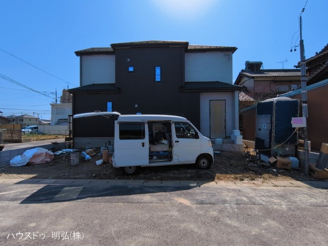 愛知県江南市赤童子町大間の新築戸建て外構写真 2026年3月4日撮影