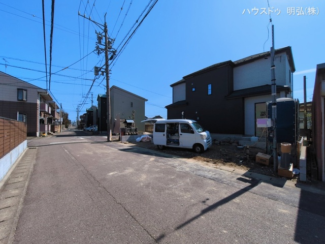 愛知県江南市赤童子町大間の新築戸建て外構写真 2026年3月4日撮影