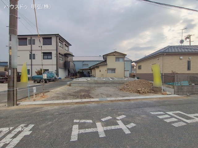 愛知県北名古屋市熊之庄牛流の新築戸建て基礎写真 2026年1月26日撮影