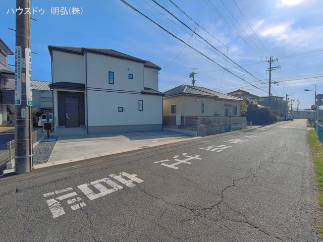 愛知県北名古屋市熊之庄牛流の新築戸建て完成写真 2026年4月2日撮影