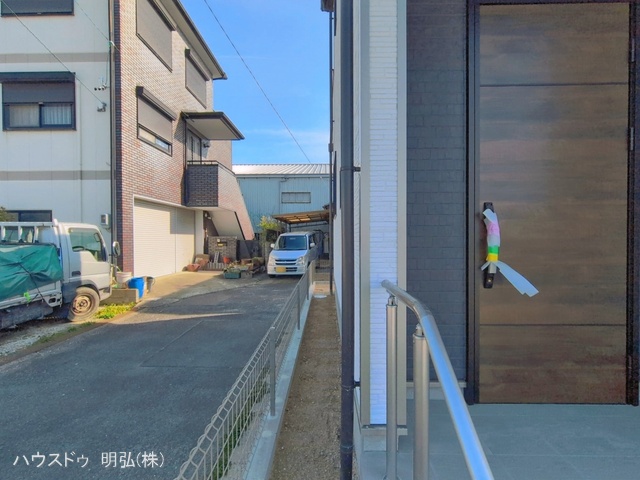 愛知県北名古屋市熊之庄牛流の新築戸建て完成写真 2026年4月2日撮影