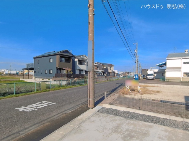 愛知県北名古屋市熊之庄牛流の新築戸建て完成写真 2026年4月2日撮影