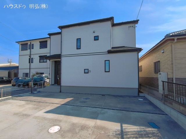 愛知県北名古屋市熊之庄牛流の新築戸建て完成写真 2026年4月2日撮影