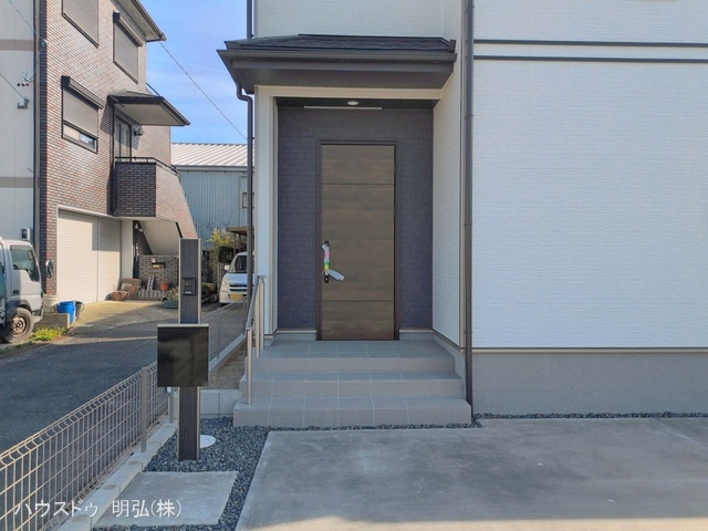 愛知県北名古屋市熊之庄牛流の新築戸建て完成写真 2026年4月2日撮影