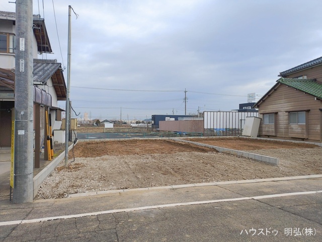 愛知県小牧市藤島1丁目の新築戸建て更地・土地写真 2026年1月12日撮影