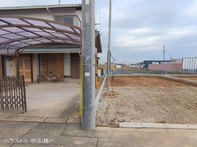 愛知県小牧市藤島1丁目の新築戸建て更地・土地写真 2026年1月12日撮影
