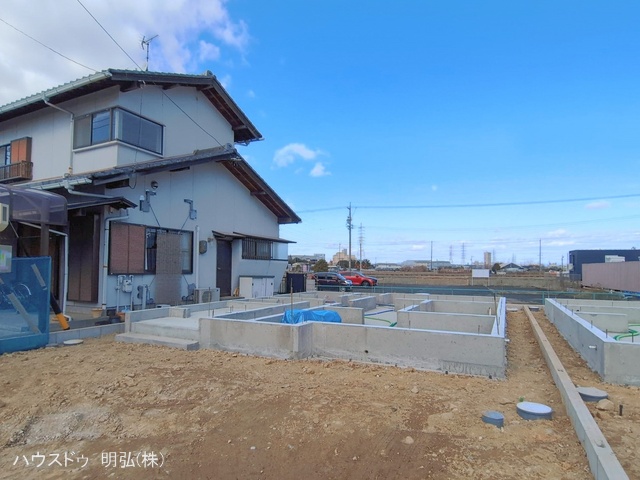 愛知県小牧市藤島1丁目の新築戸建て基礎写真 2026年2月8日撮影