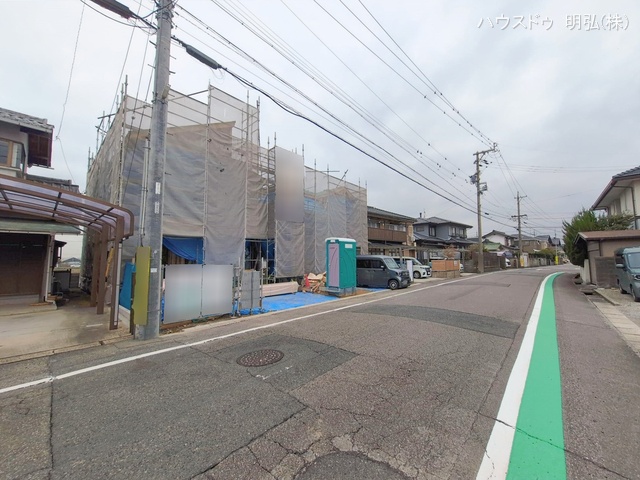 愛知県小牧市藤島1丁目の新築戸建て上棟写真 2026年2月26日撮影