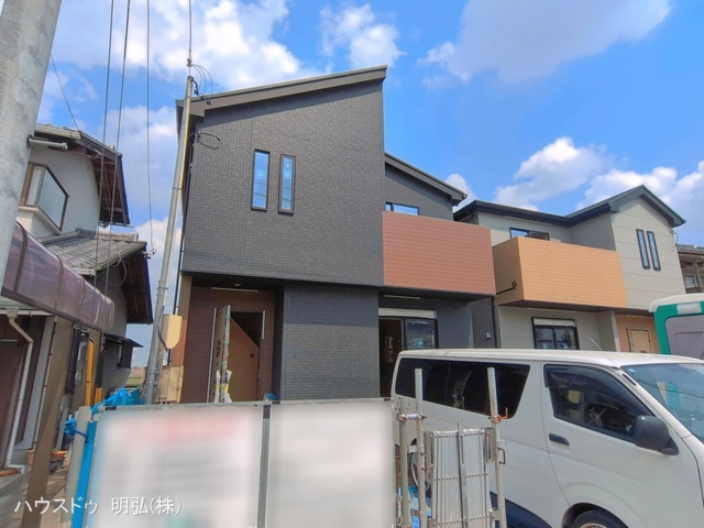 愛知県小牧市藤島1丁目の新築戸建て外構写真 2026年3月29日撮影