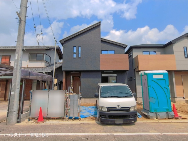 愛知県小牧市藤島1丁目の新築戸建て外構写真 2026年3月29日撮影