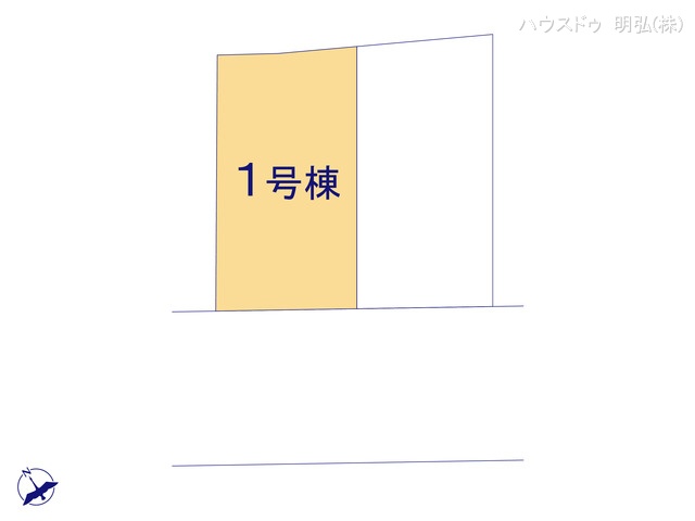 愛知県小牧市藤島1丁目の新築戸建て全体区画図 ※図面と異なる場合は現況を優先
