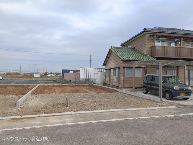 愛知県小牧市藤島１丁目の新築戸建て更地・土地写真 2026年1月12日撮影