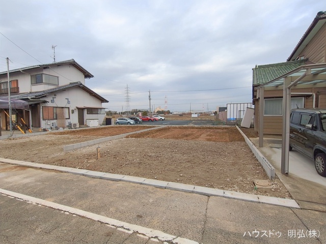 愛知県小牧市藤島１丁目の新築戸建て更地・土地写真 2026年1月12日撮影