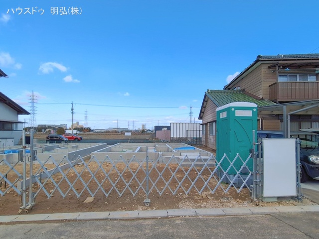 愛知県小牧市藤島１丁目の新築戸建て基礎写真 2026年2月8日撮影