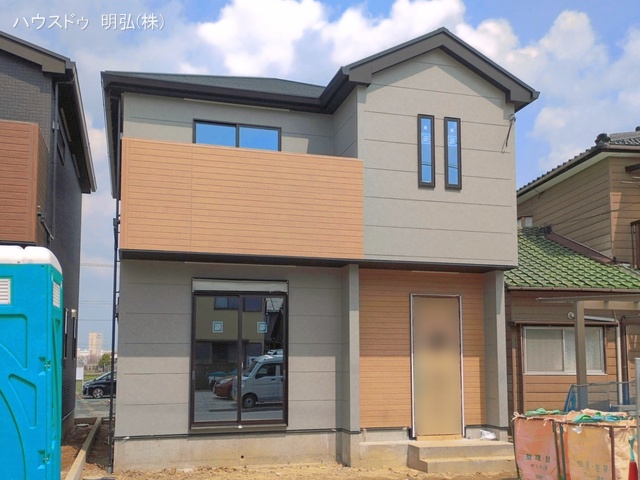 愛知県小牧市藤島１丁目の新築戸建て外構写真 2026年3月29日撮影