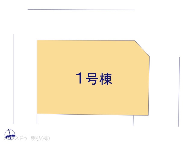 愛知県江南市大間町新町の新築戸建て全体区画図 ※図面と異なる場合は現況を優先