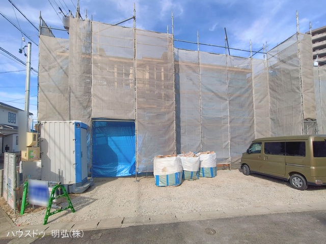 愛知県江南市古知野町　宮裏の新築戸建て上棟写真 2026年1月19日撮影