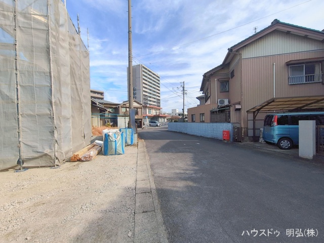 愛知県江南市古知野町　宮裏の新築戸建て上棟写真 2026年1月19日撮影