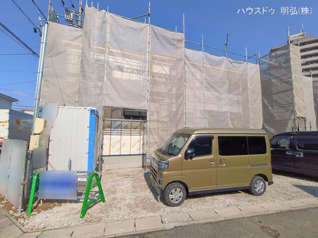 愛知県江南市古知野町　宮裏の新築戸建てシート写真 2026年2月11日撮影