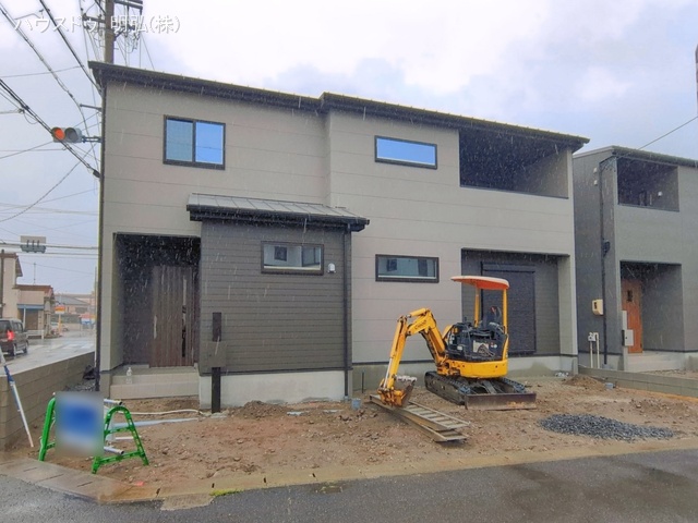 愛知県江南市古知野町　宮裏の新築戸建て外構写真 2026年3月30日撮影