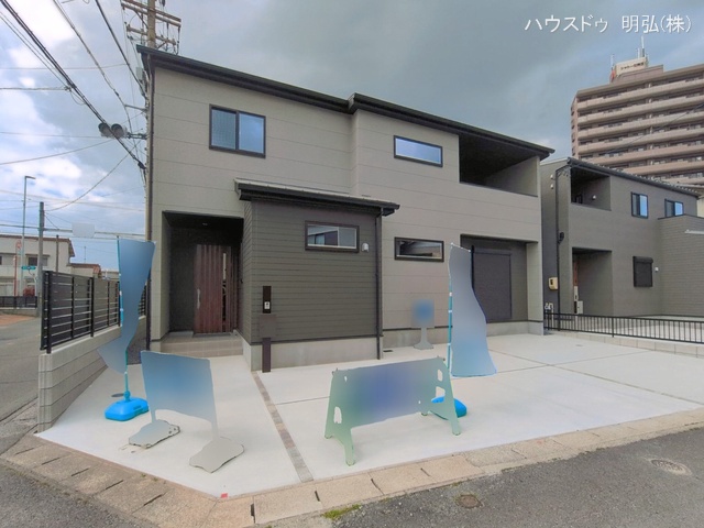 愛知県江南市古知野町　宮裏の新築戸建て完成写真 2026年4月19日撮影
