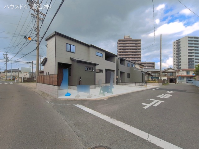 愛知県江南市古知野町　宮裏の新築戸建て完成写真 2026年4月19日撮影