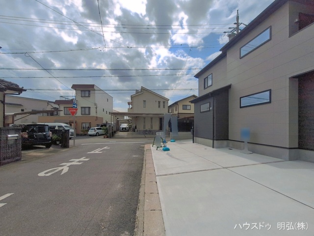 愛知県江南市古知野町　宮裏の新築戸建て完成写真 2026年4月19日撮影