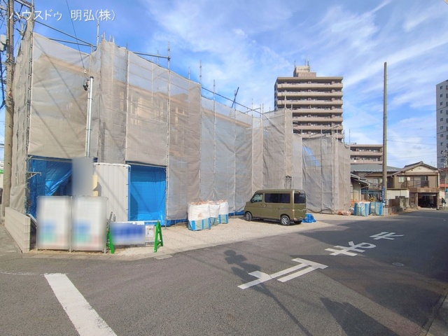 愛知県江南市古知野町　宮裏の新築戸建て上棟写真 2026年1月19日撮影