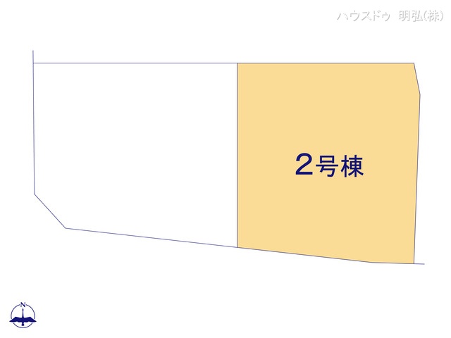 愛知県江南市古知野町　宮裏の新築戸建て全体区画図 ※図面と異なる場合は現況を優先
