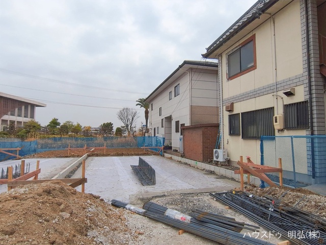 愛知県小牧市小牧2丁目の新築戸建て基礎写真 2026年2月26日撮影