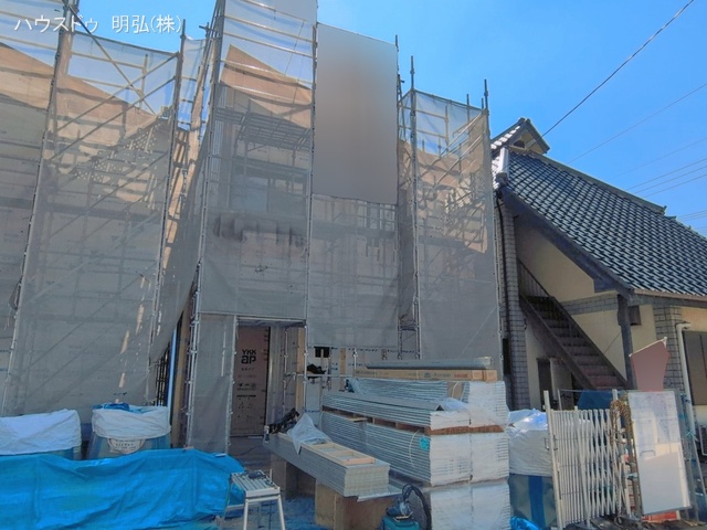 愛知県小牧市小牧２丁目の新築戸建てシート写真 2026年4月2日撮影