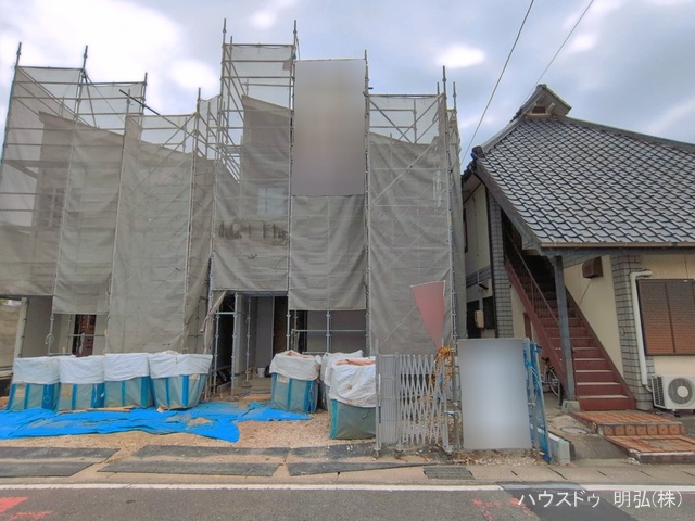 愛知県小牧市小牧２丁目の新築戸建てシート写真 2026年4月21日撮影