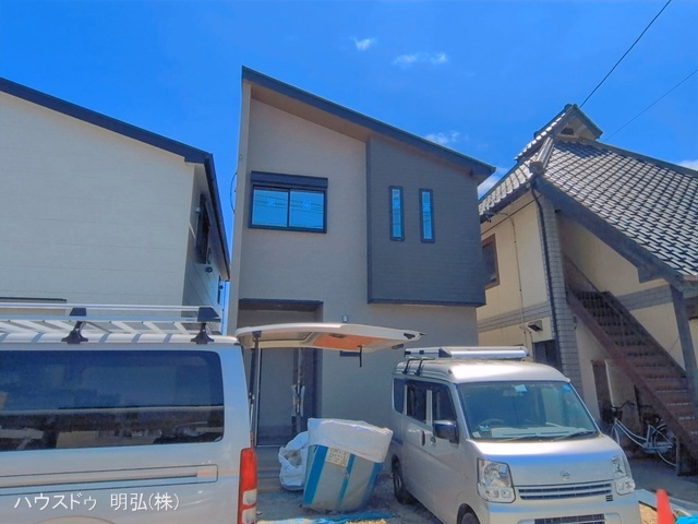 愛知県小牧市小牧2丁目の新築戸建て外構写真 2026年5月6日撮影