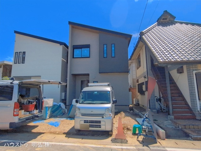 愛知県小牧市小牧2丁目の新築戸建て外構写真 2026年5月6日撮影