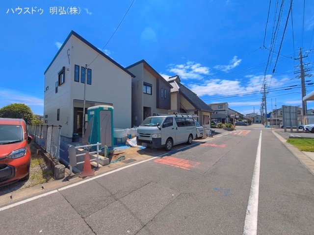 愛知県小牧市小牧2丁目の新築戸建て外構写真 2026年5月6日撮影