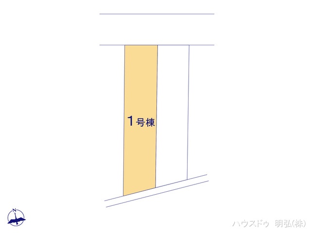 愛知県小牧市小牧2丁目の新築戸建て全体区画図 ※図面と異なる場合は現況を優先
