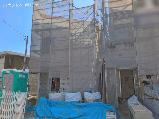 愛知県小牧市小牧２丁目の新築戸建てシート写真 2026年4月2日撮影