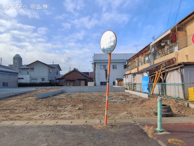 愛知県小牧市中央３丁目の新築戸建て更地・土地写真 2026年1月21日撮影