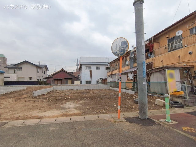 愛知県小牧市中央3丁目の新築戸建て更地・土地写真 2026年2月26日撮影