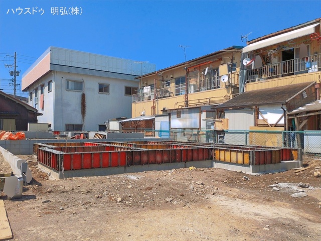 愛知県小牧市中央３丁目の新築戸建て基礎写真 2026年4月2日撮影