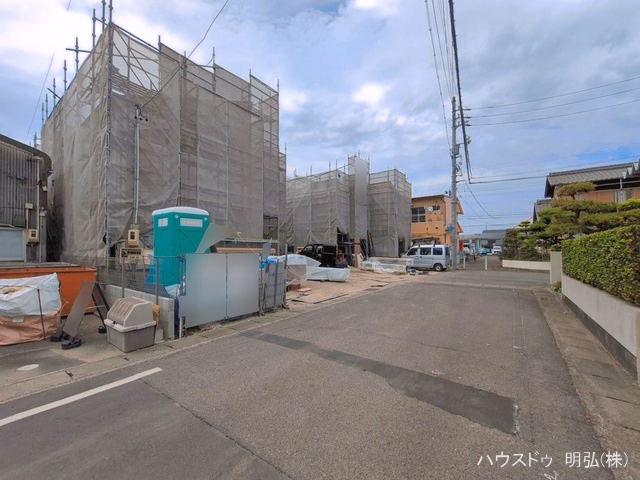 愛知県小牧市中央３丁目の新築戸建てシート写真 2026年5月19日撮影