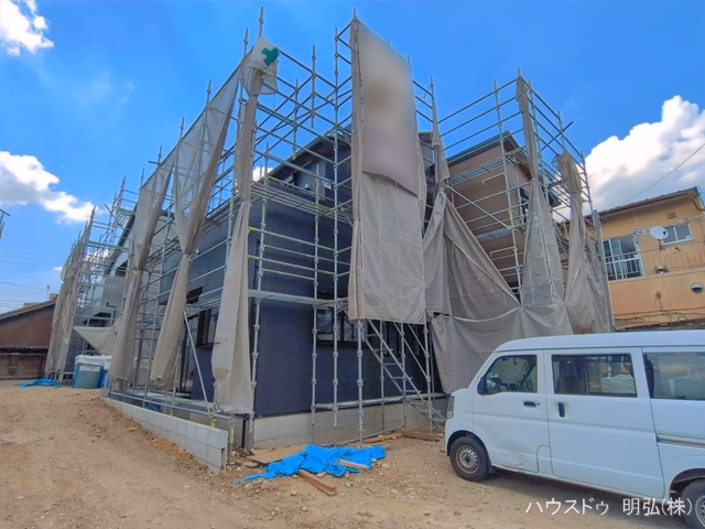 愛知県小牧市中央３丁目の新築戸建て外構写真 2026年6月11日撮影