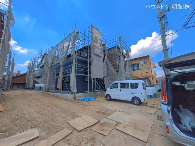 愛知県小牧市中央３丁目の新築戸建て外構写真 2026年6月11日撮影