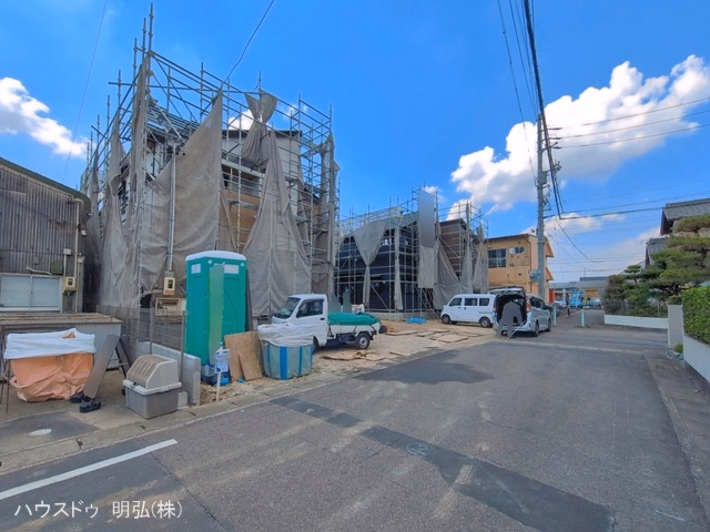 愛知県小牧市中央３丁目の新築戸建て外構写真 2026年6月11日撮影