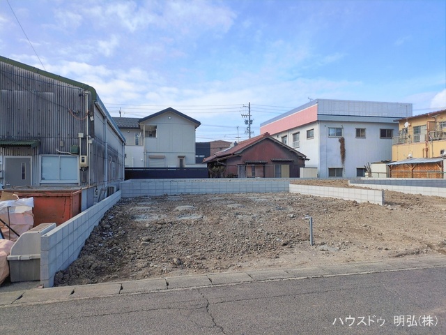 愛知県小牧市中央３丁目の新築戸建て更地・土地写真 2026年1月21日撮影