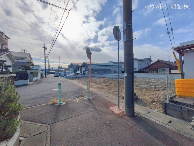 愛知県小牧市中央3丁目の新築戸建て更地・土地写真 2026年1月21日撮影