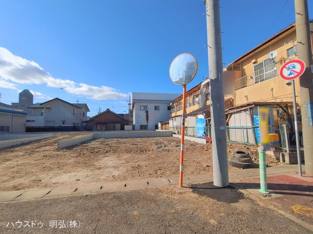 愛知県小牧市中央３丁目の新築戸建て更地・土地写真 2026年2月8日撮影