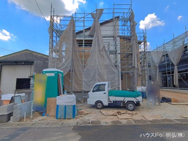 愛知県小牧市中央3丁目の新築戸建て外構写真 2026年6月11日撮影