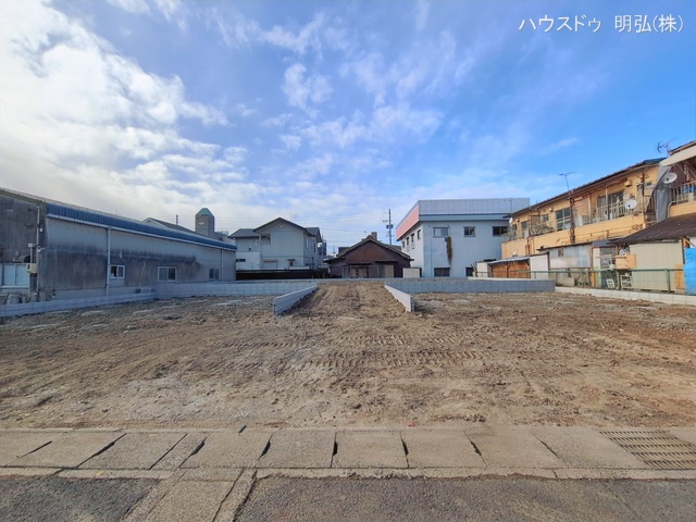 愛知県小牧市中央３丁目の新築戸建て更地・土地写真 2026年1月21日撮影